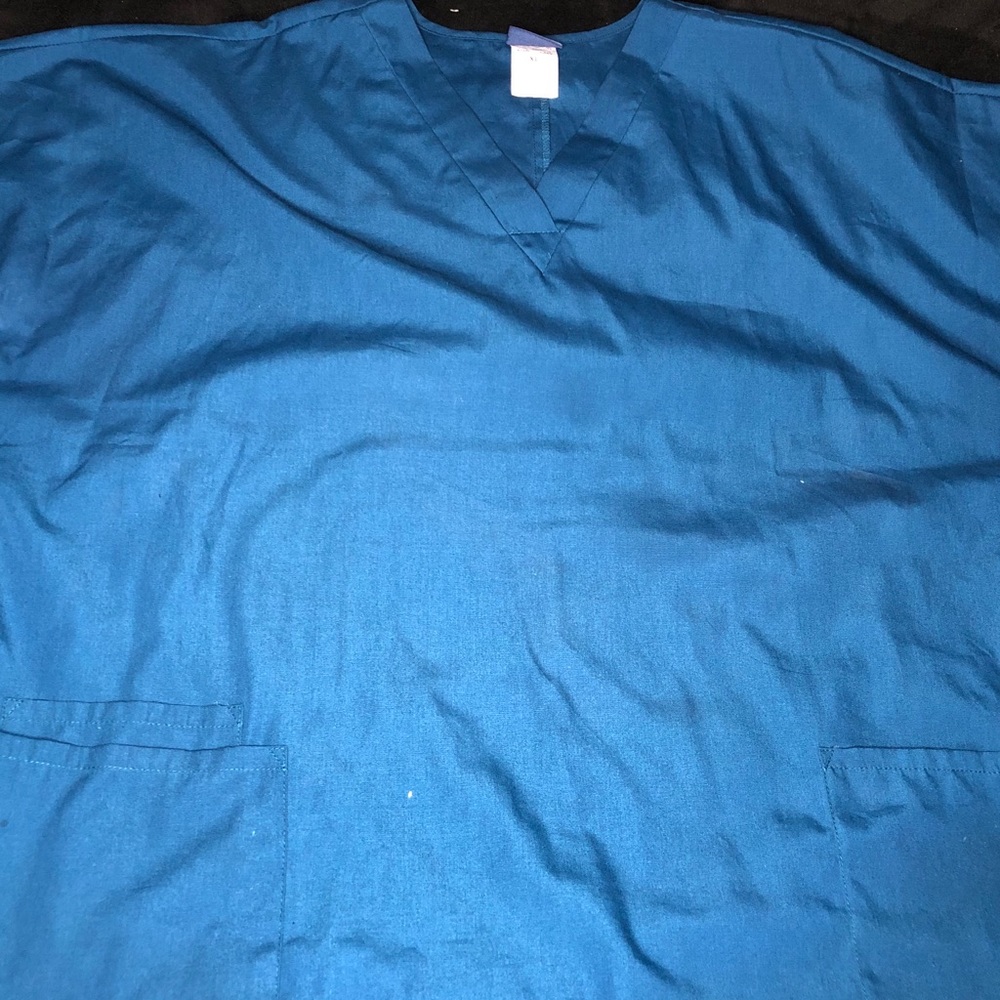 cherokee scrub set in Caribbean blue - Picture 4 of 5
